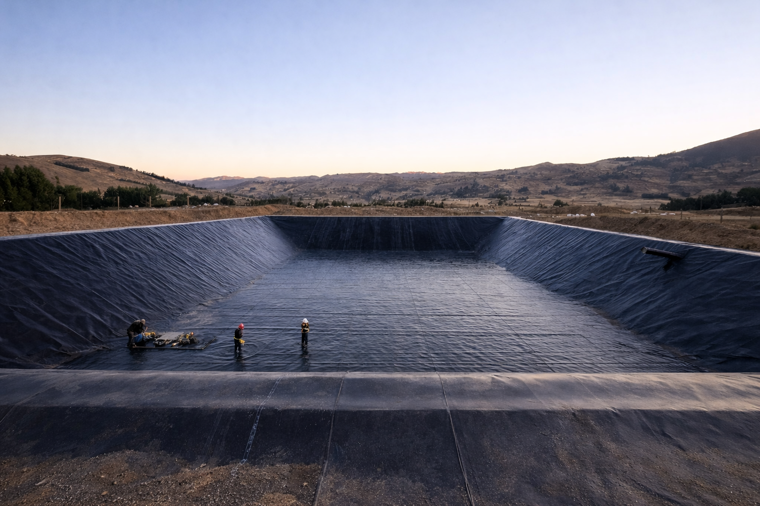 Reservorio para riego 2